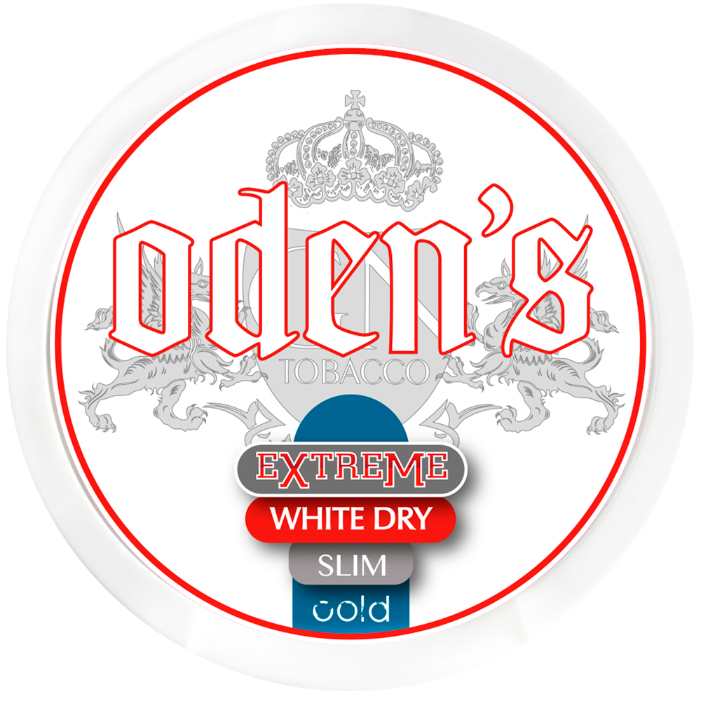Oden's Cold Extreme White SLIM Dry Chewing Bag